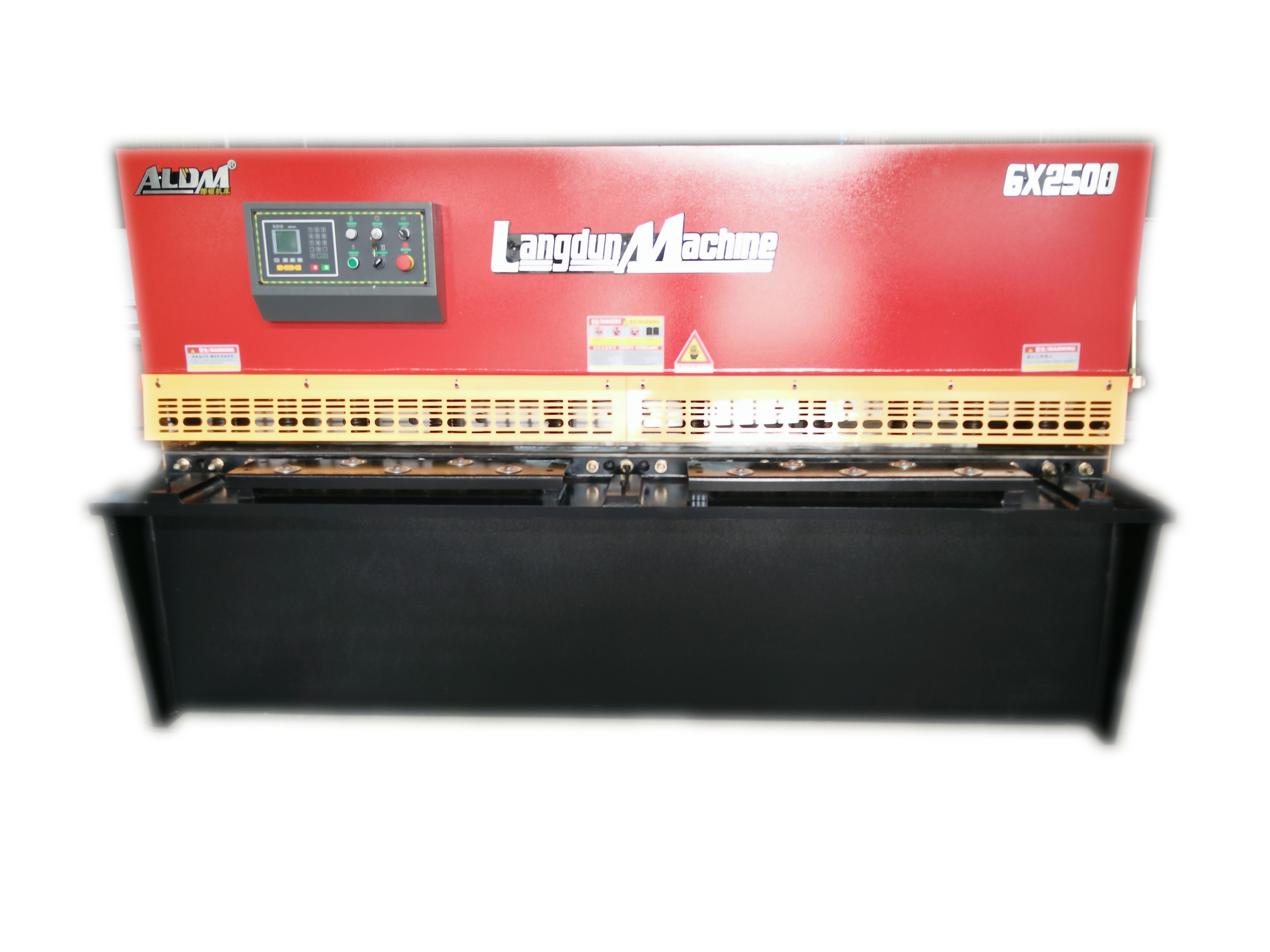 QC12K 6mm2500mm擺式剪板機